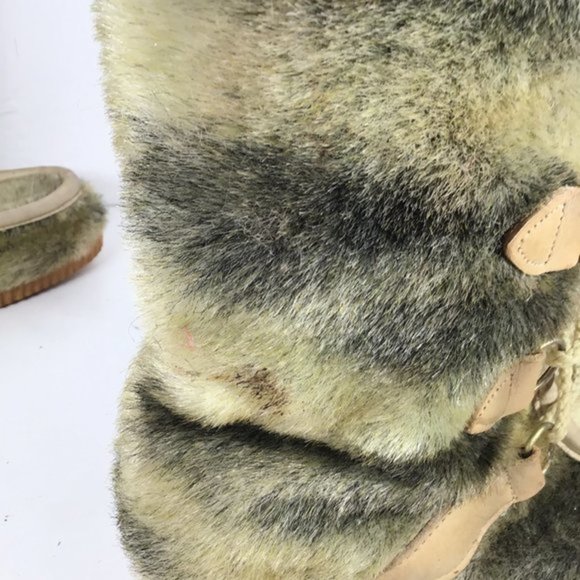 Dunham Winter Boots Tan/Black Size 7 - Picture 8 of 12